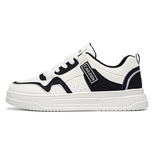 Men's Panelled Court Sneakers