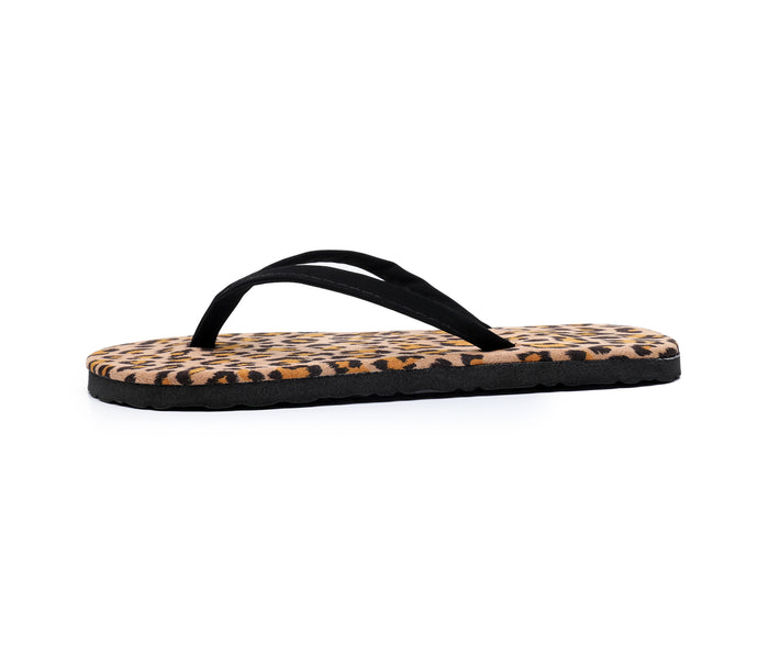 LEOPARD PRINT THONGS