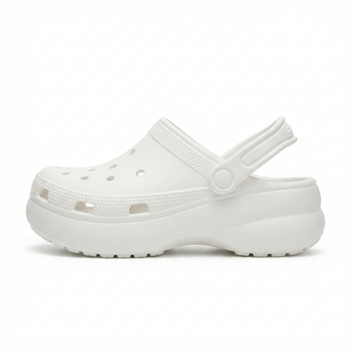PLATFORM CLOGS WITH HEEL STRAP