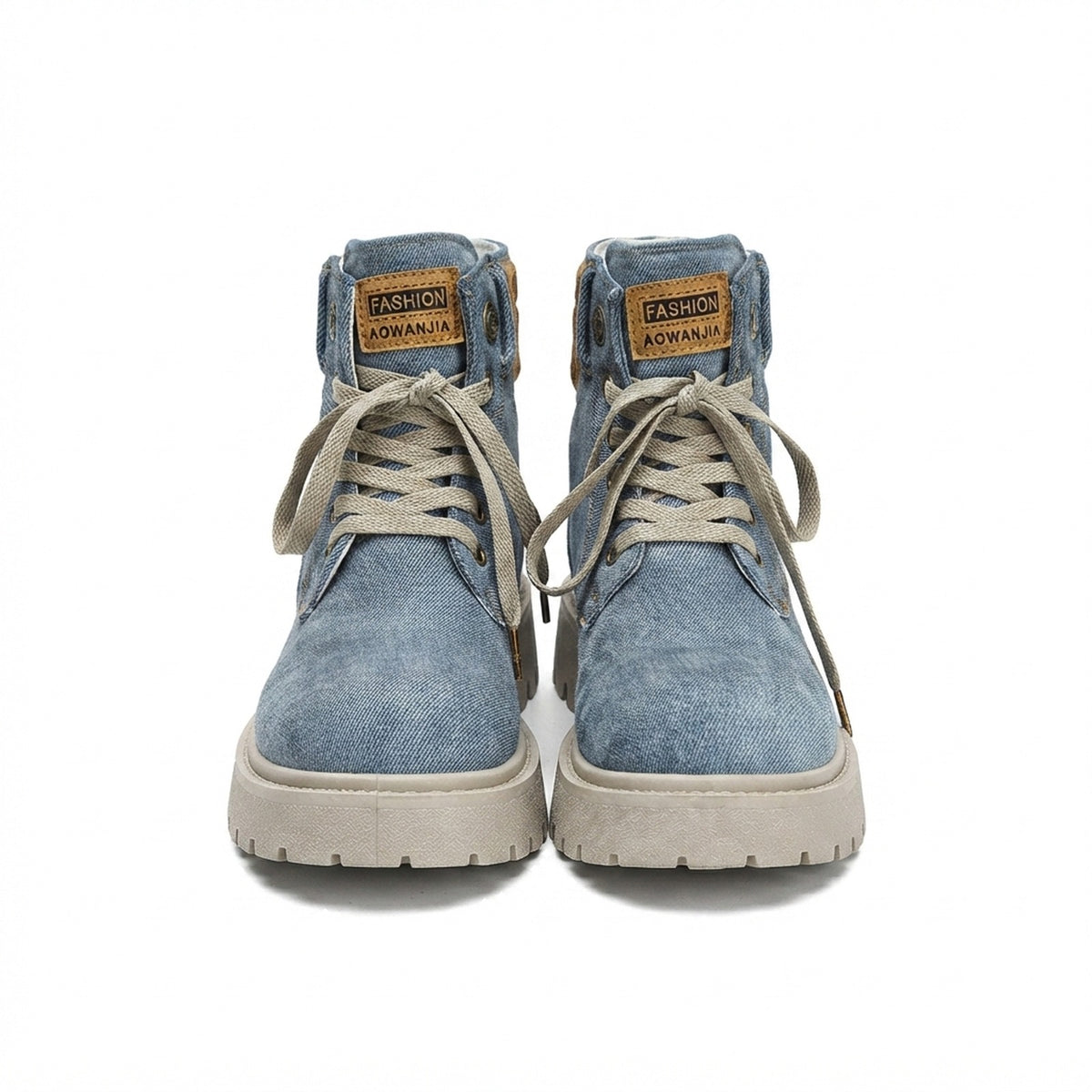 MEN'S DENIM LOOK WORK BOOTS