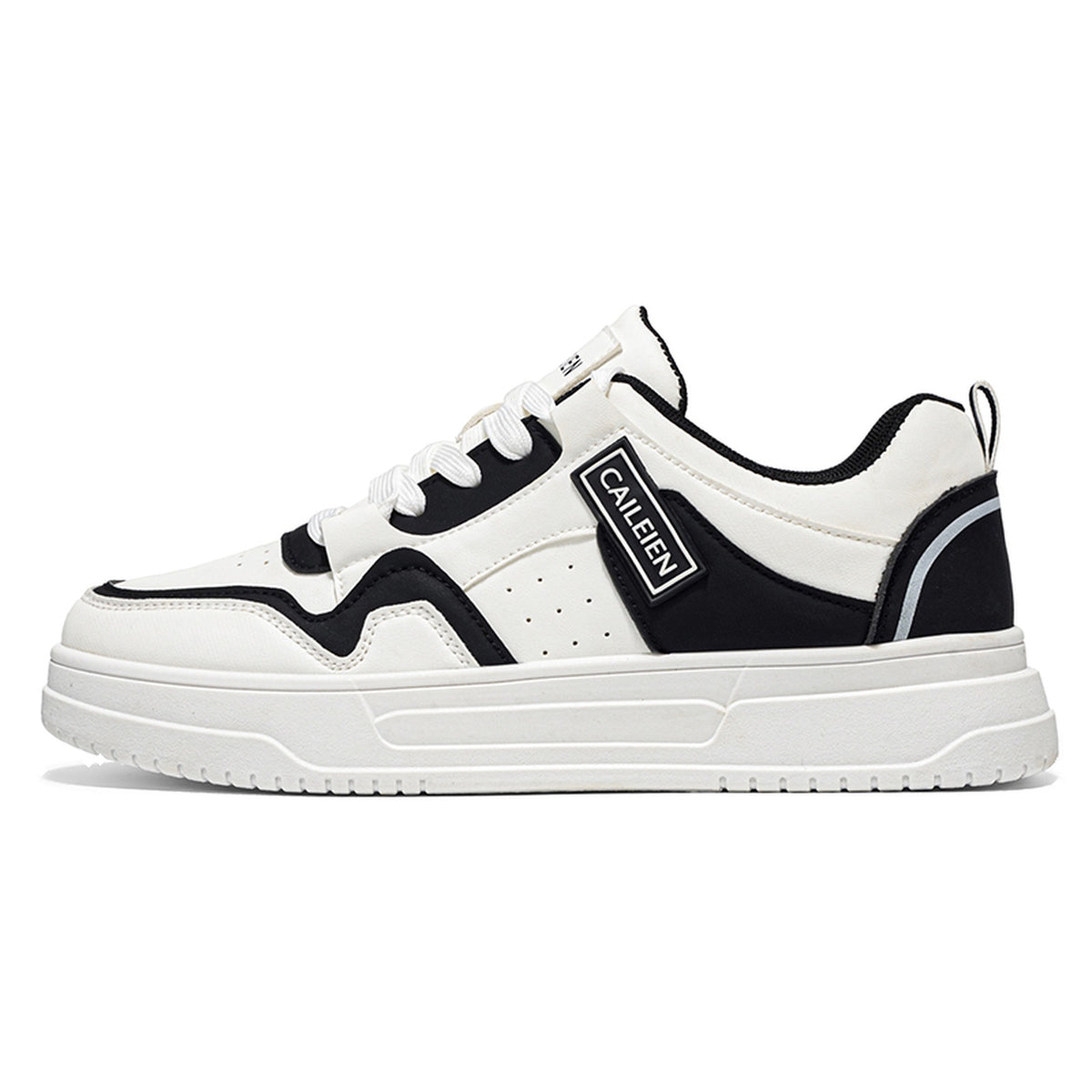 Men's Panelled Court Sneakers