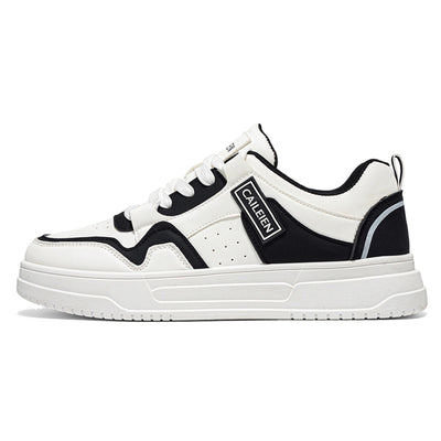 Men's Panelled Court Sneakers