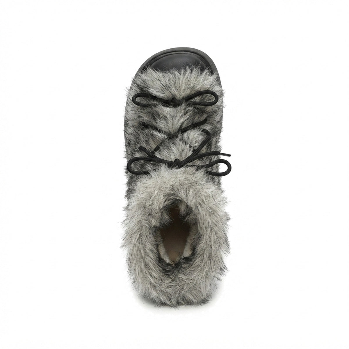 FAUX FUR PLATFORM SNOW BOOTS