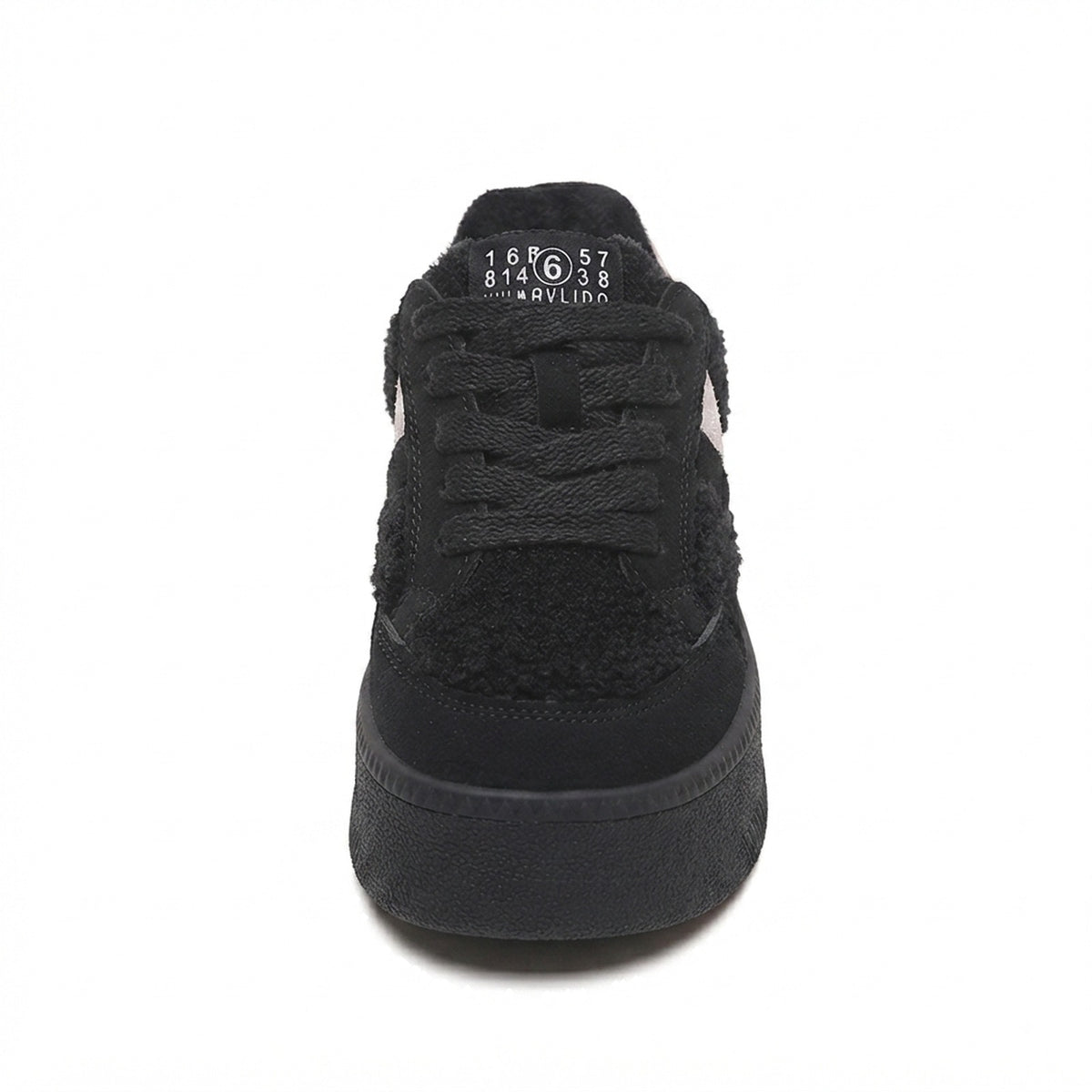 TEDDY FLEECE CHUNKY PLATFORM SNEAKERS