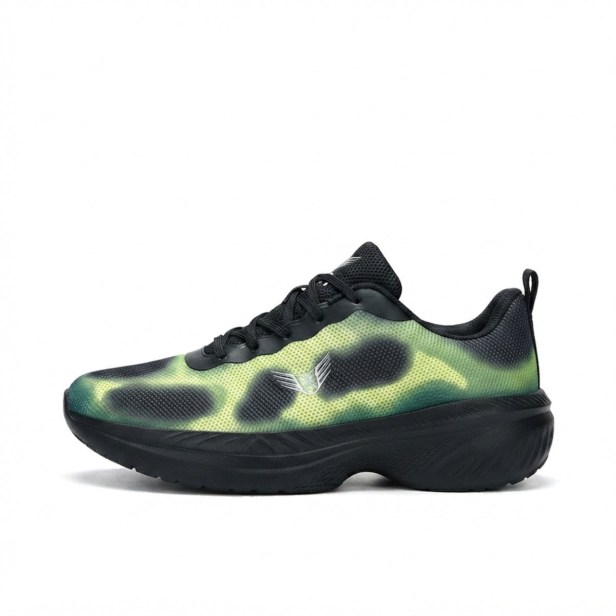 MEN'S ABSTRACT PRINT TRAIL SNEAKERS
