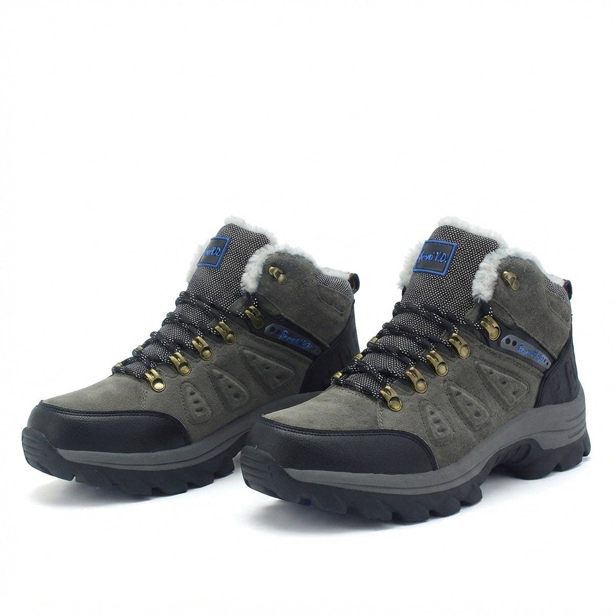 FLEECE LINED MID CUT HIKING BOOTS