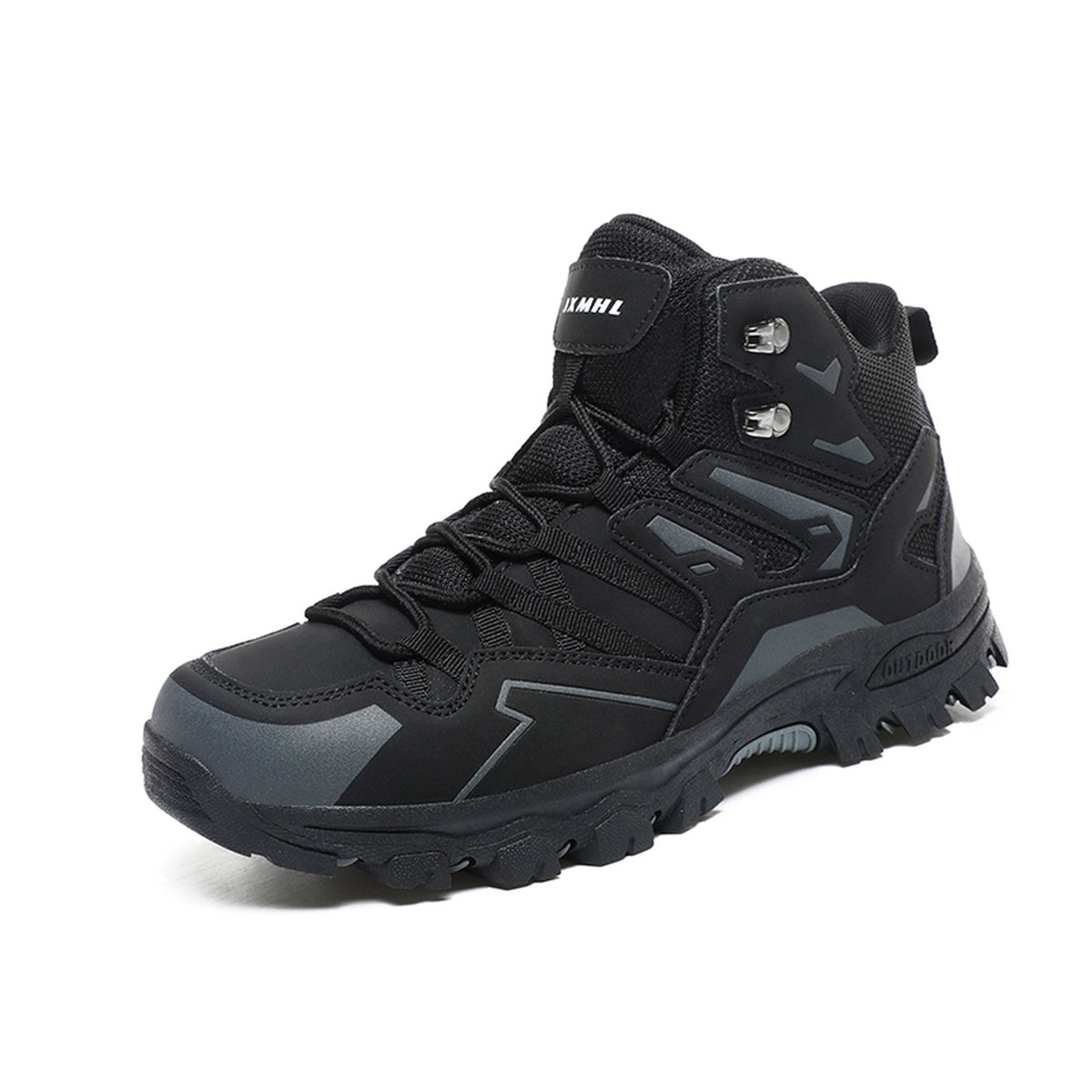 MID CUT LACE UP HIKING BOOTS
