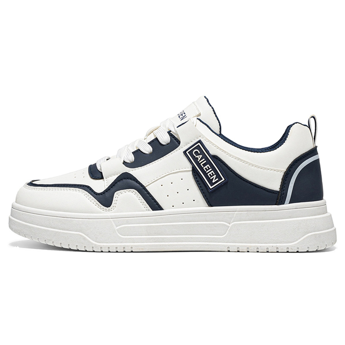 Men's Panelled Court Sneakers
