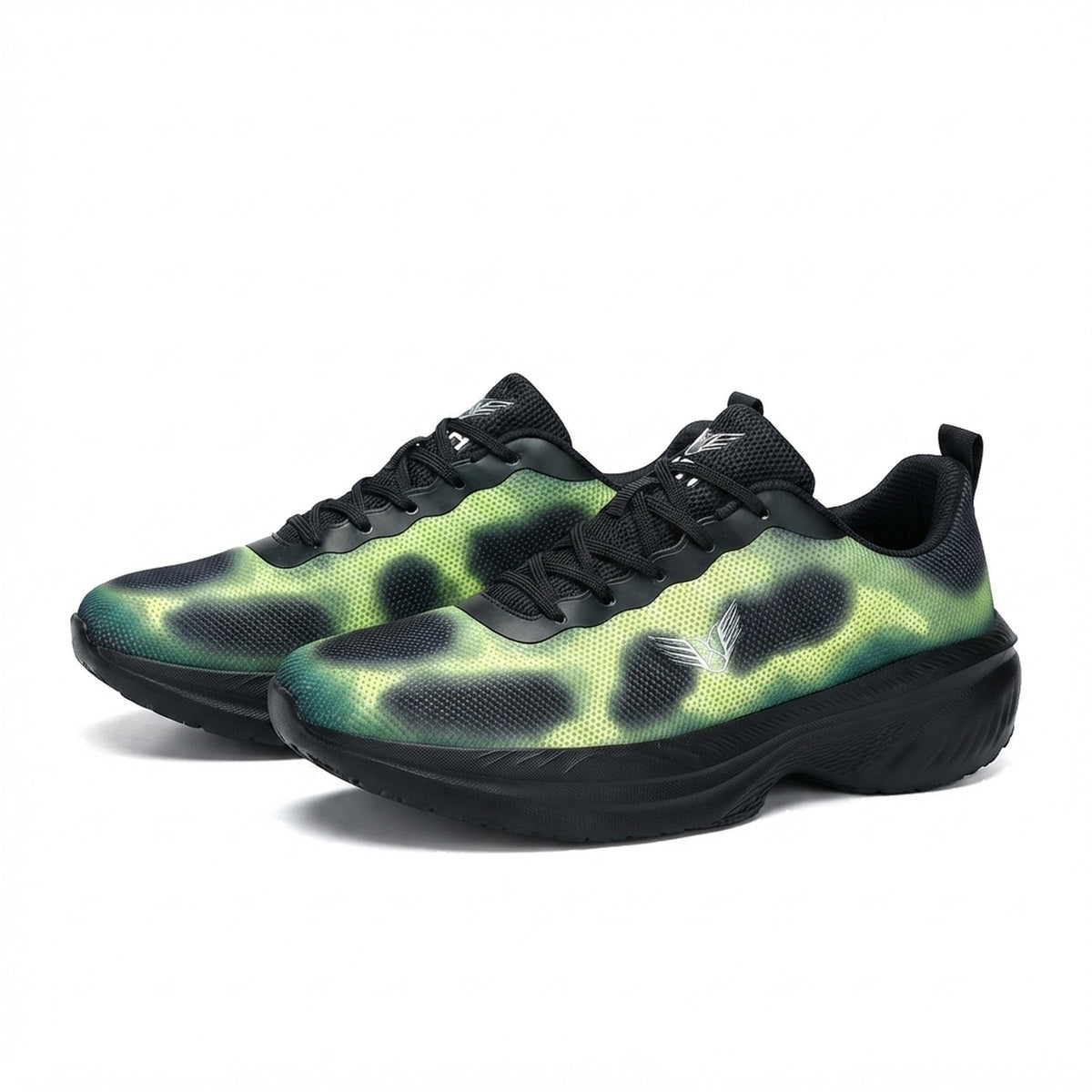 MEN'S ABSTRACT PRINT TRAIL SNEAKERS