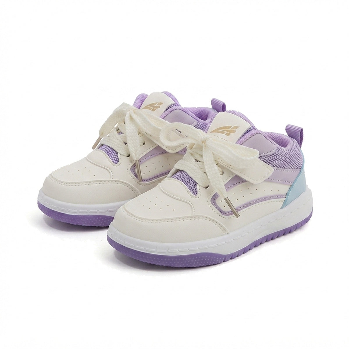 KIDS' COLOUR BLOCK LOW SNEAKERS