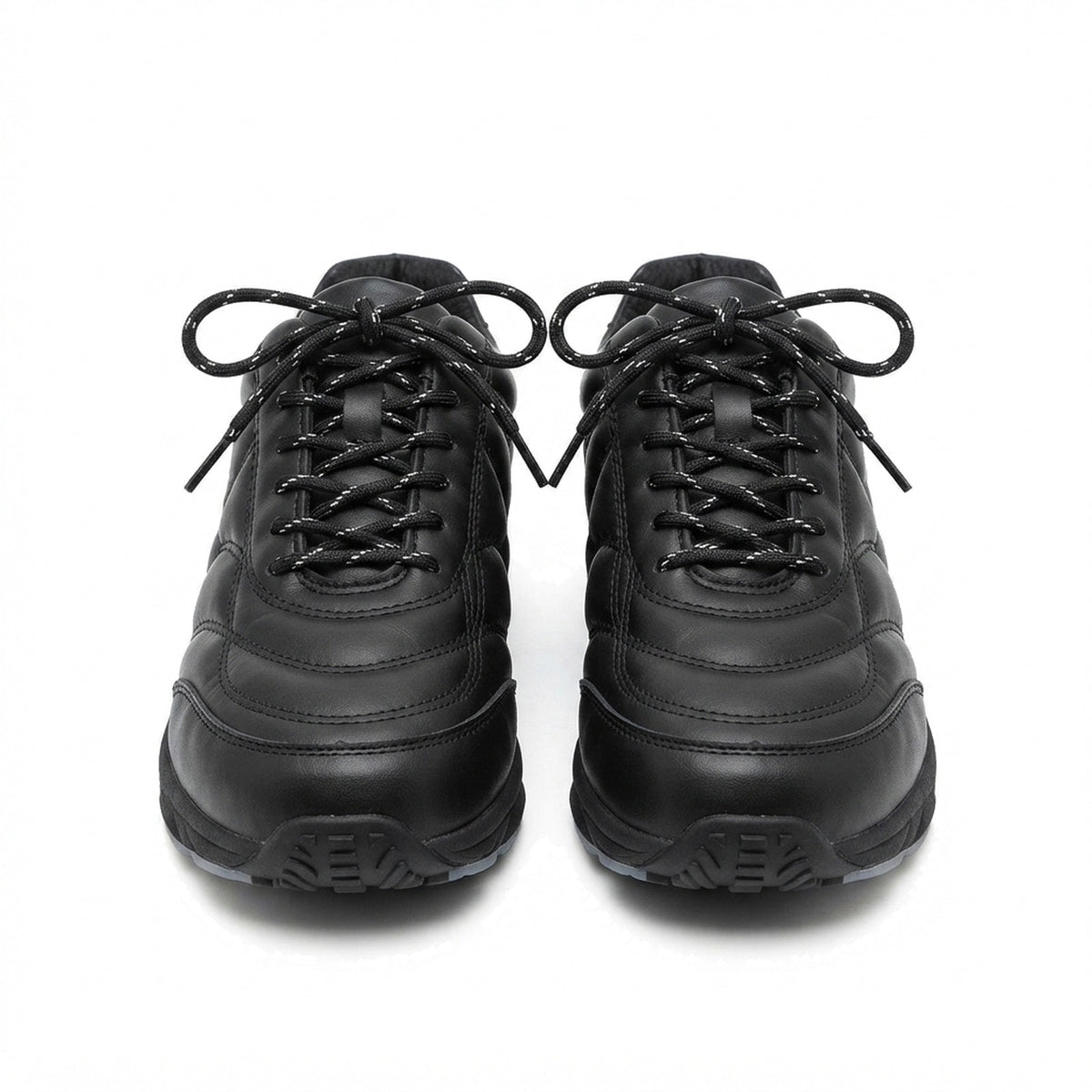 MEN'S QUILTED PANEL CASUAL SNEAKERS