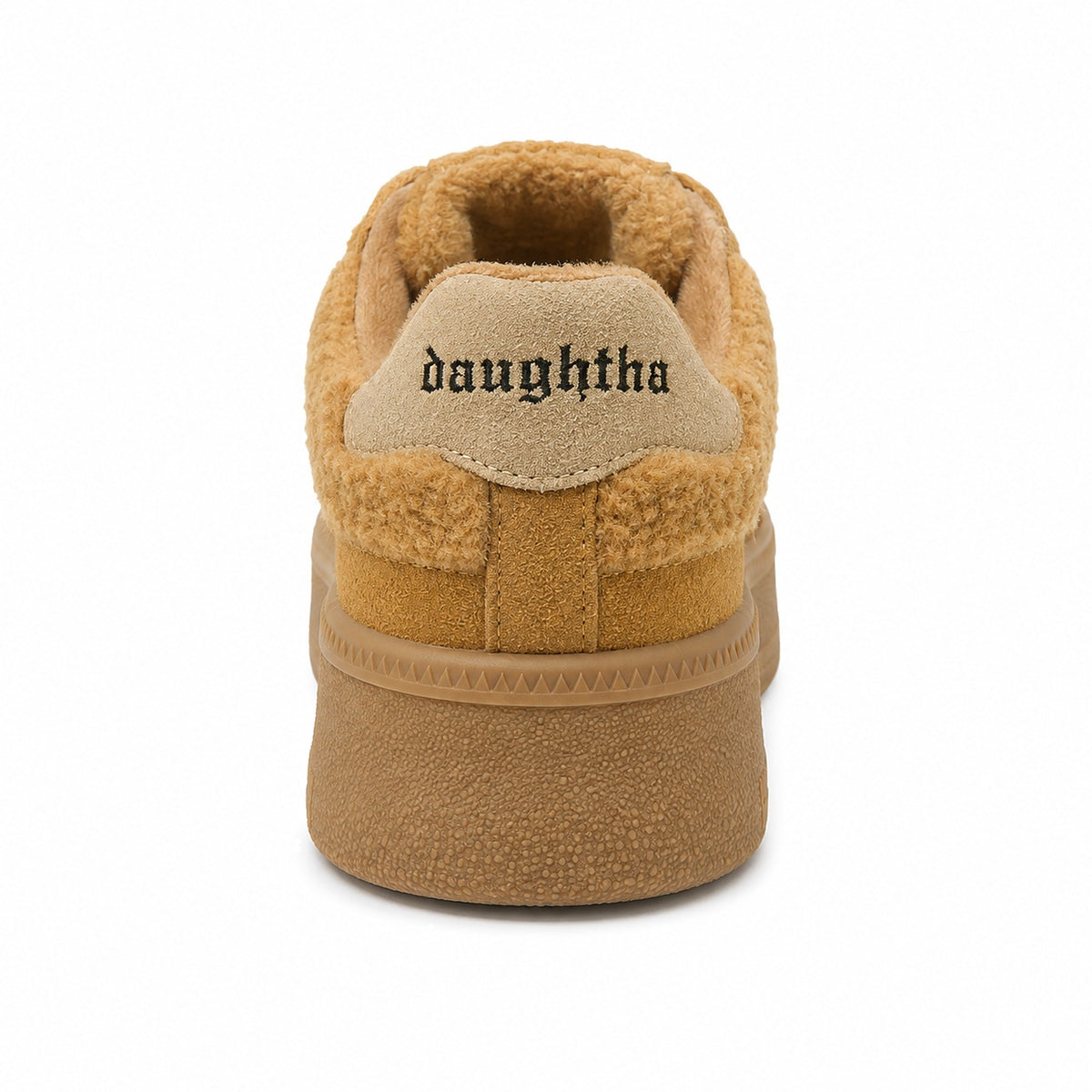 TEDDY FLEECE CHUNKY PLATFORM SNEAKERS