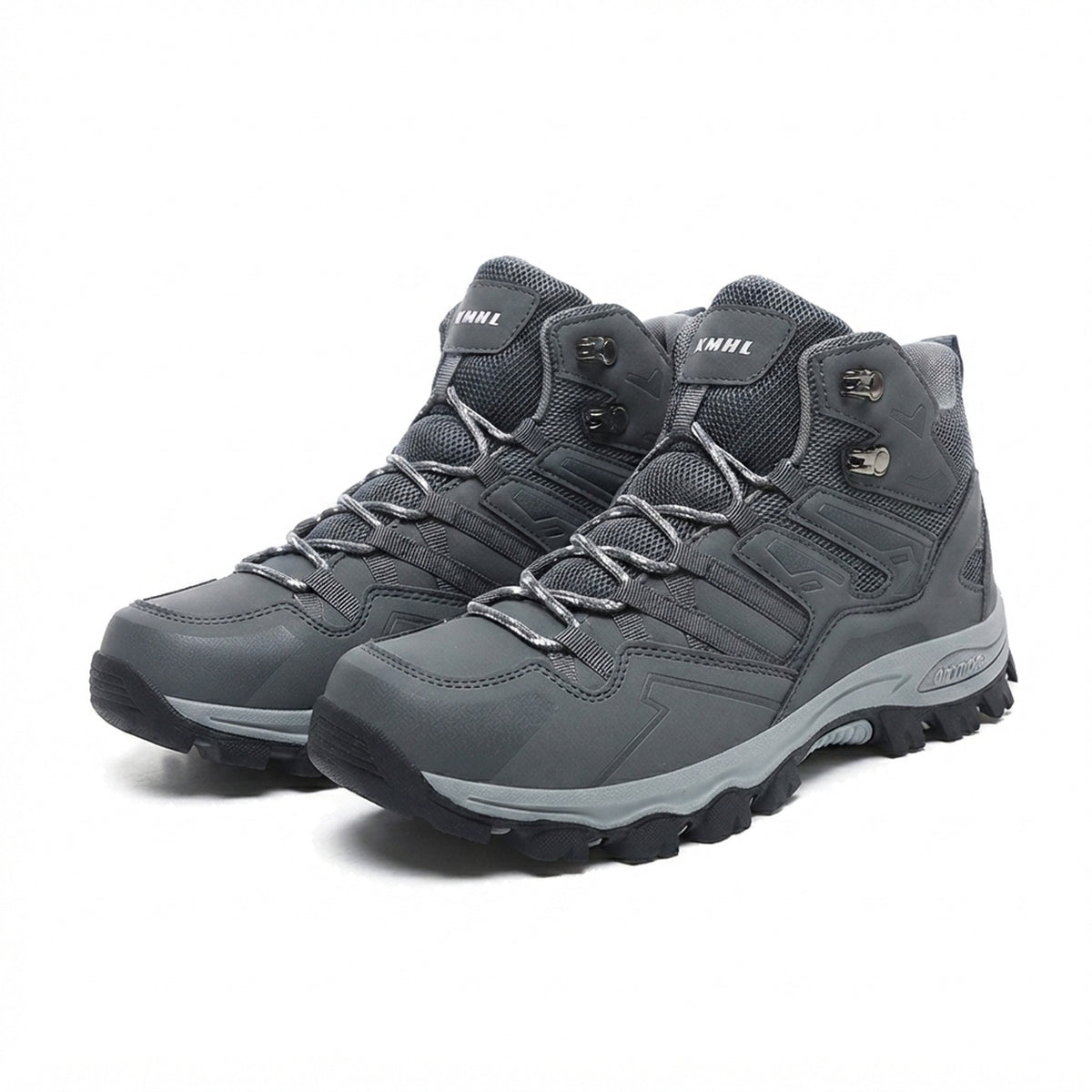 MID CUT LACE UP HIKING BOOTS