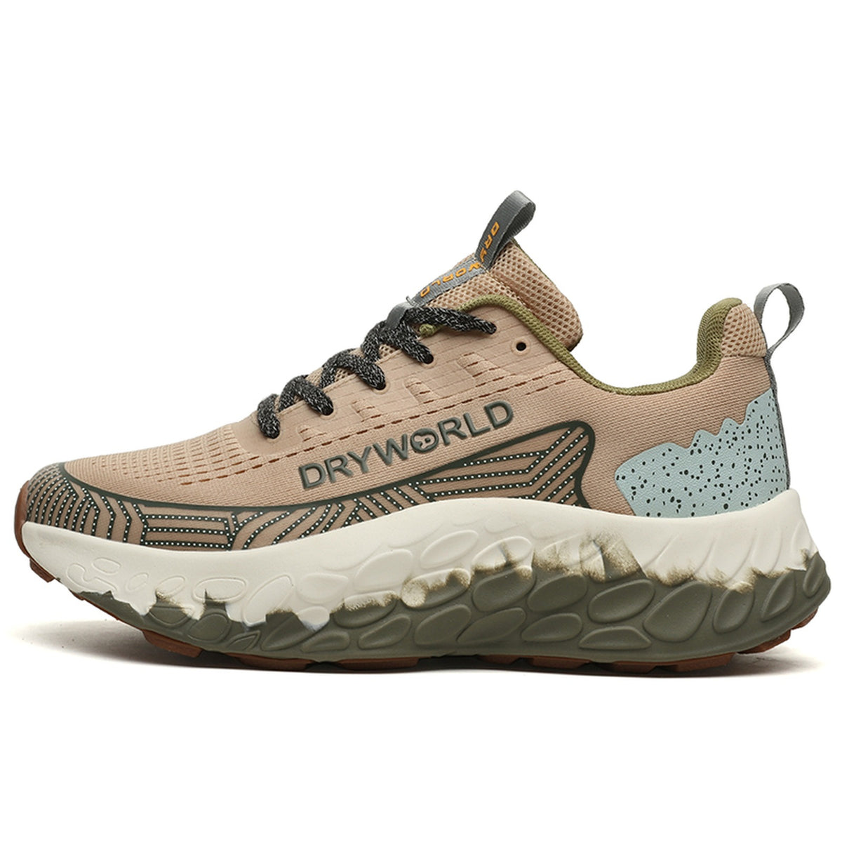 Unisex Wave Sole Cushioned Running Sneakers