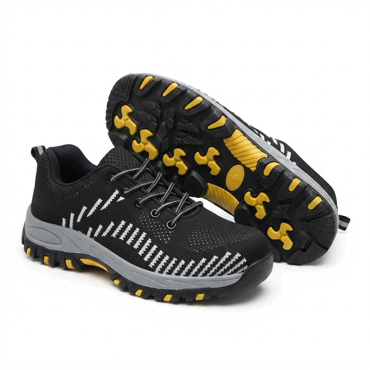 REFLECTIVE KNIT SAFETY TRAINERS