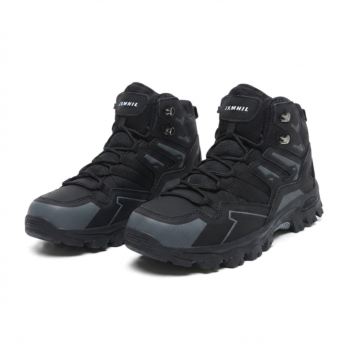 MID CUT LACE UP HIKING BOOTS