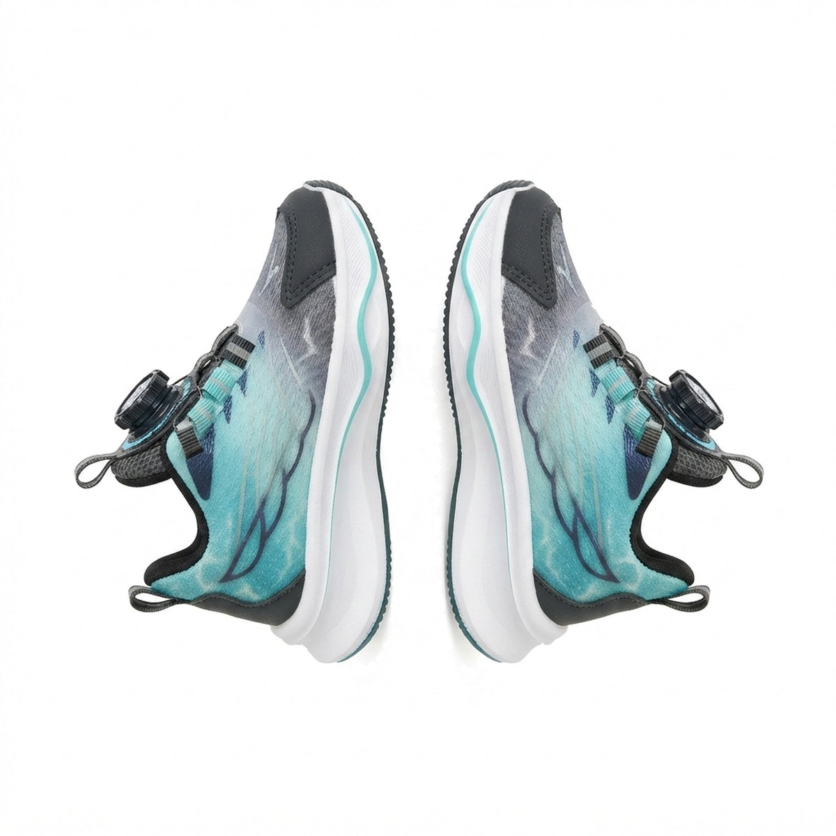 KIDS' GRADIENT PRINT RUNNING SNEAKERS
