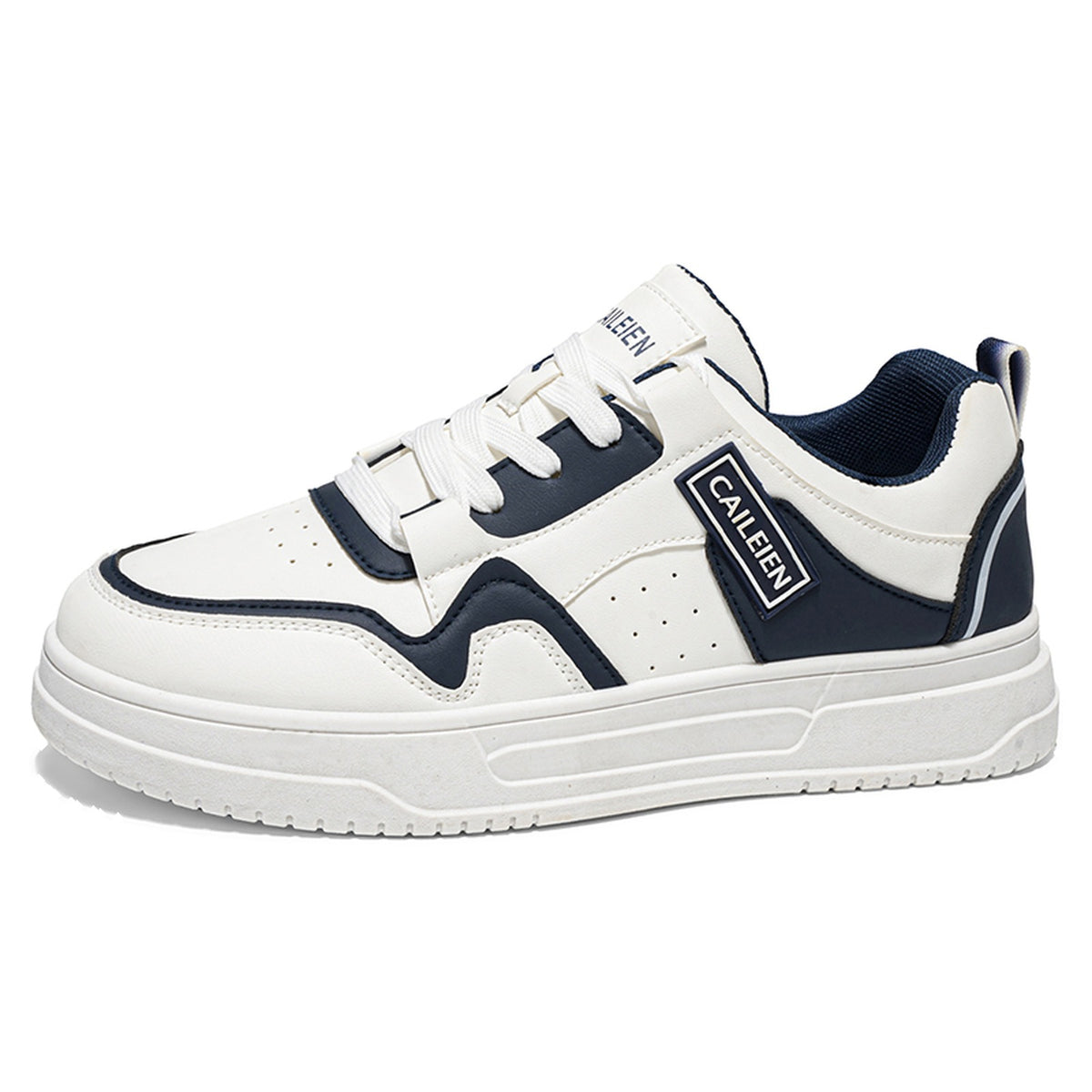 Men's Panelled Court Sneakers