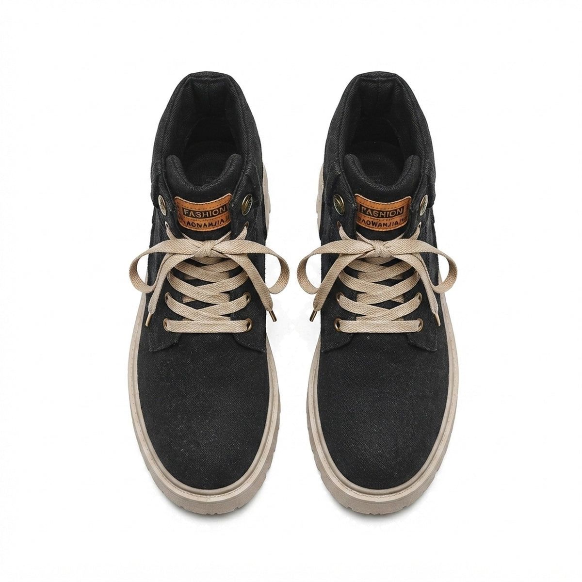 MEN'S DENIM LOOK WORK BOOTS