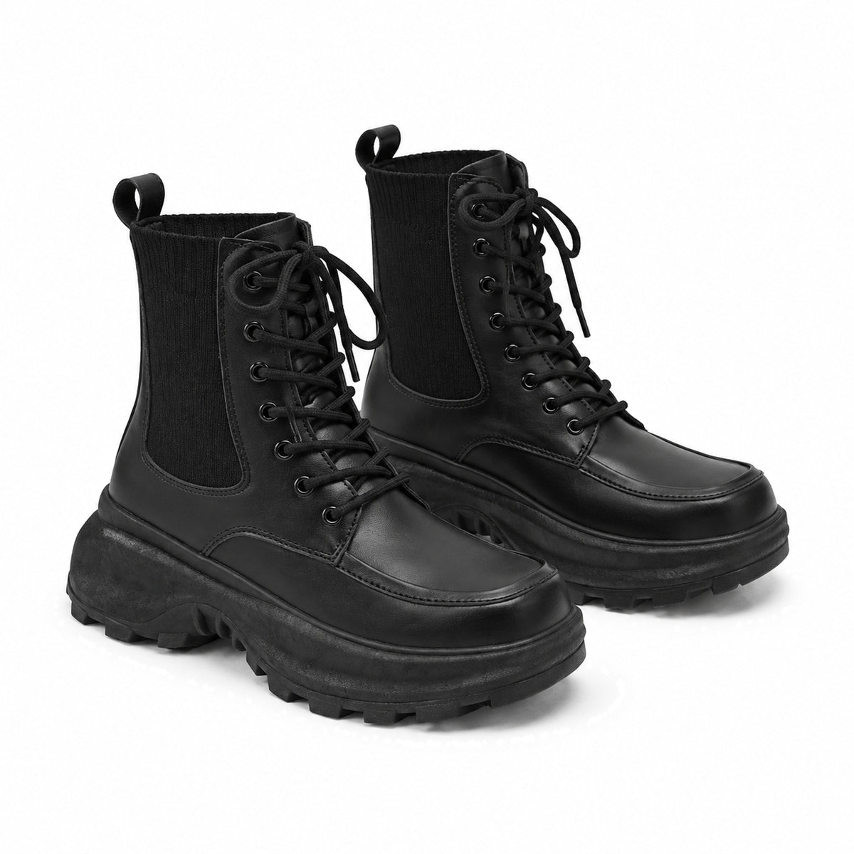 MEN'S CHUNKY LUG COMBAT BOOTS