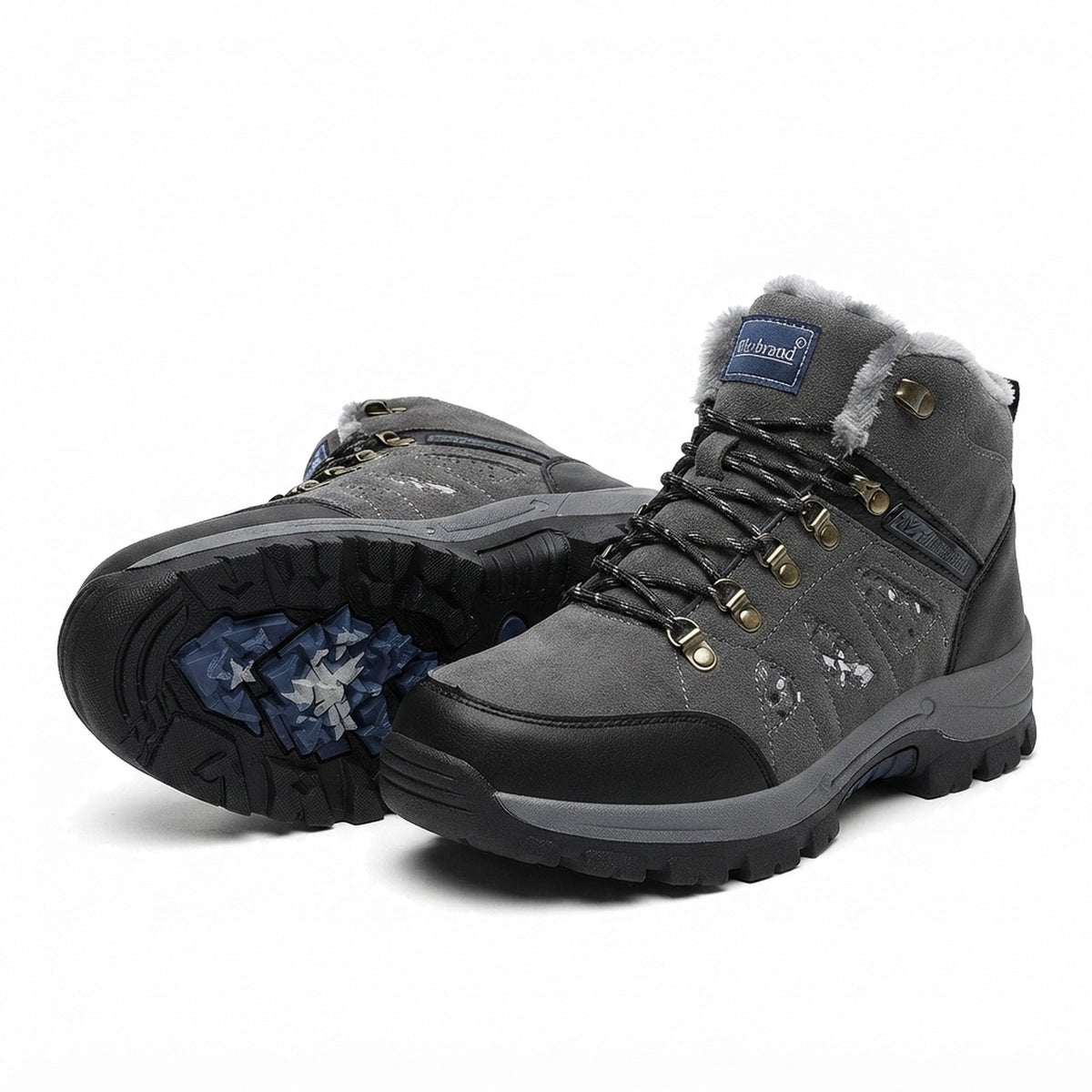 FLEECE LINED MID CUT HIKING BOOTS