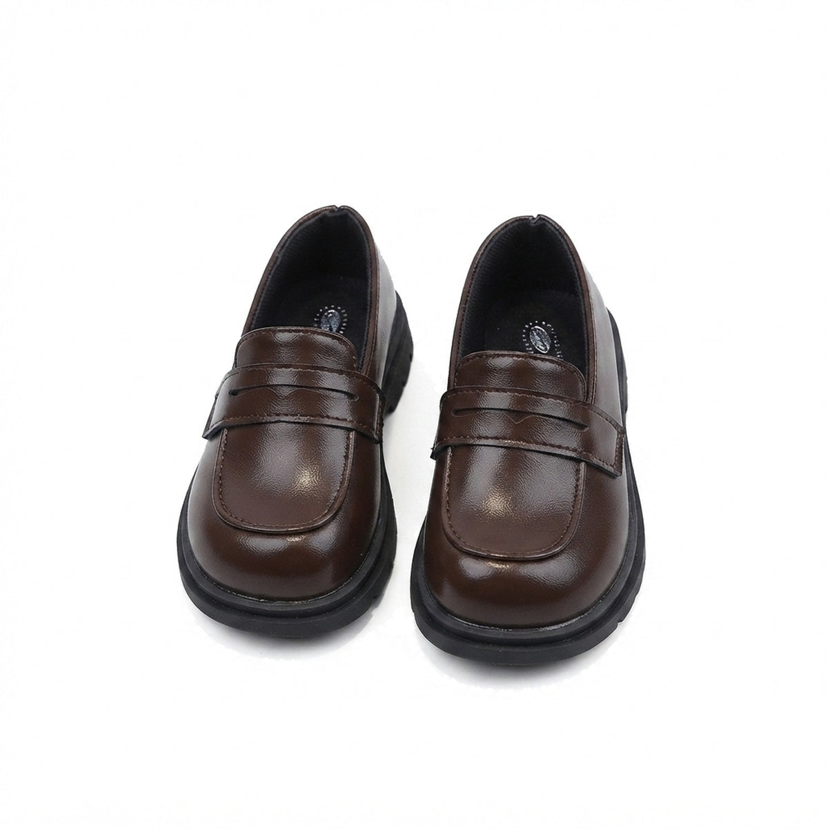 KIDS' LUG SOLE SCHOOL LOAFERS