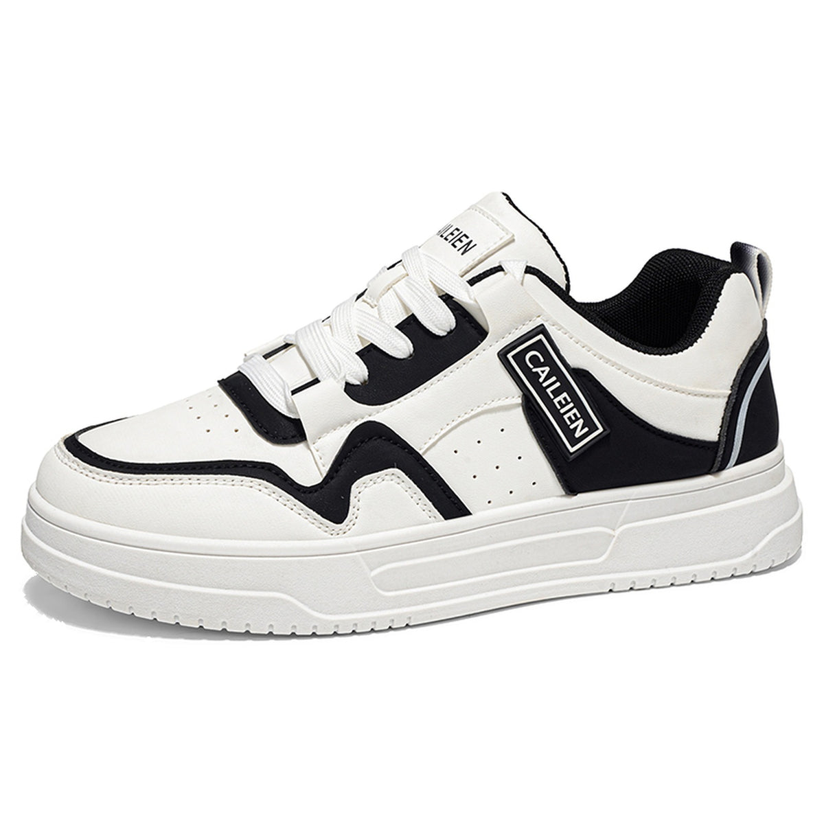 Men's Panelled Court Sneakers