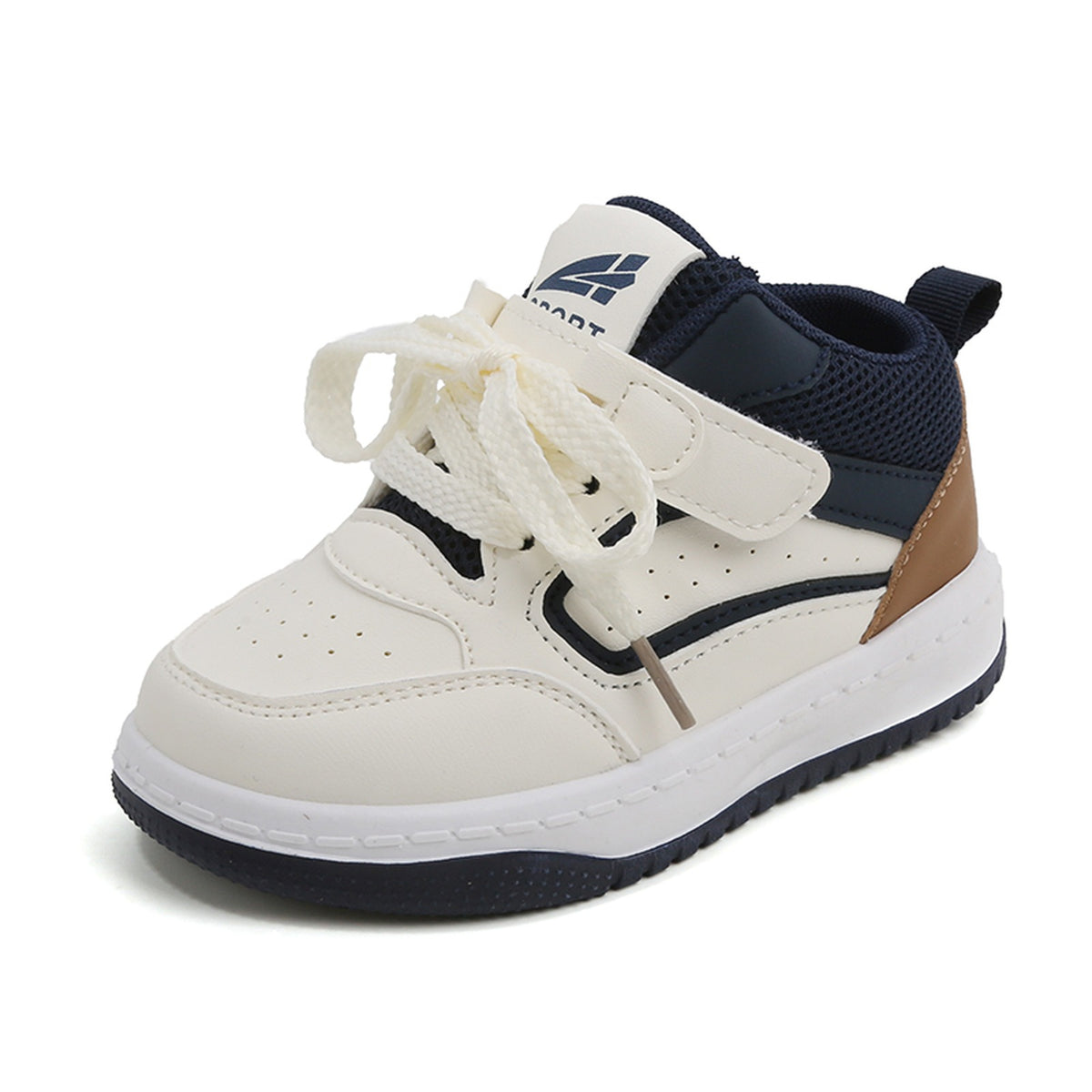KIDS' COLOUR BLOCK LOW SNEAKERS