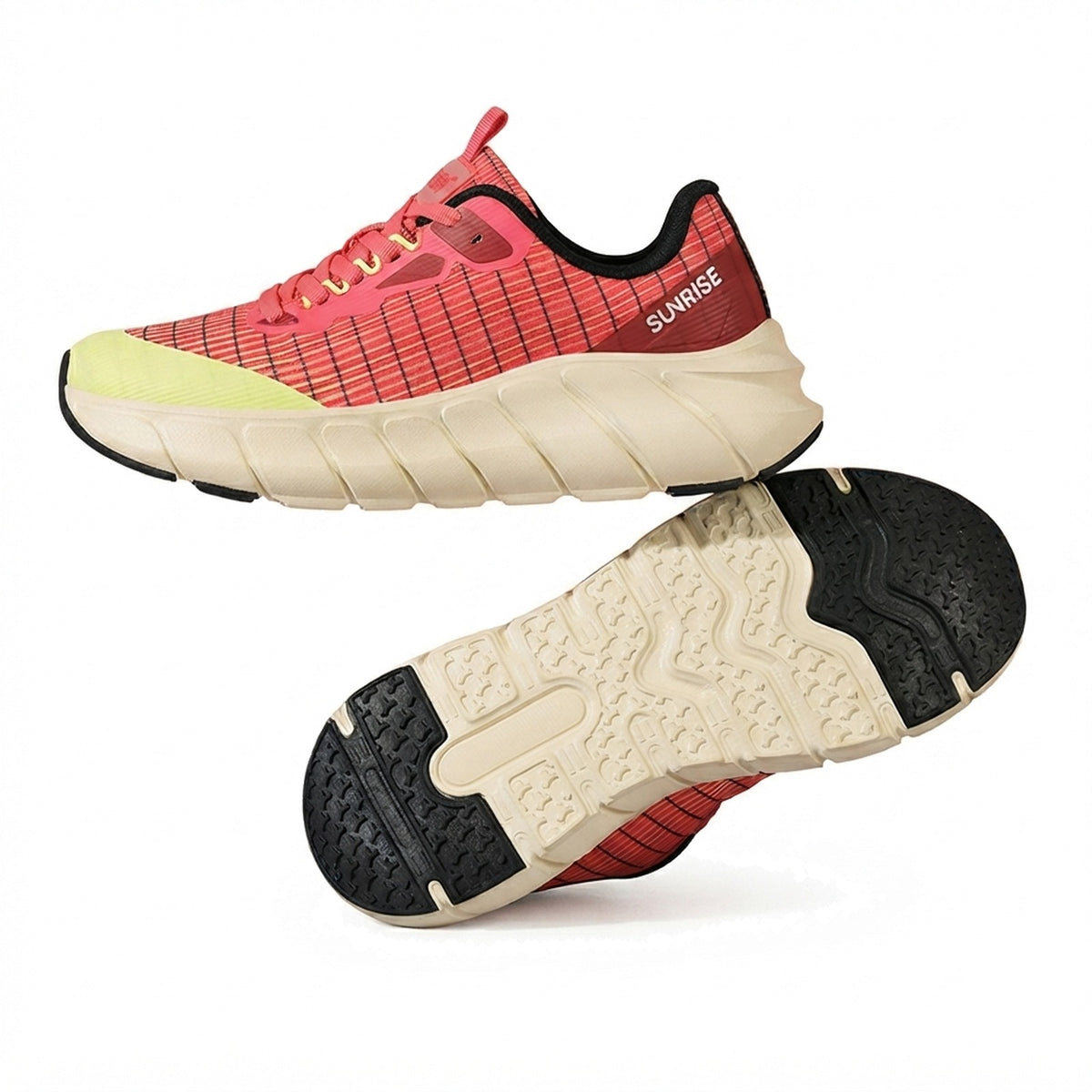 MARBLED SOLE TRAIL SNEAKERS