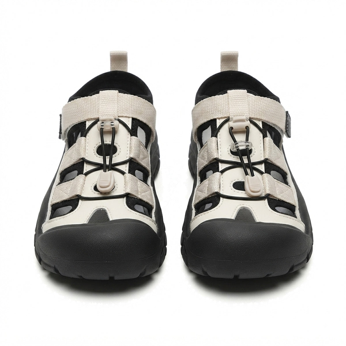 CAGED CLOSED TOE SPORT SANDALS