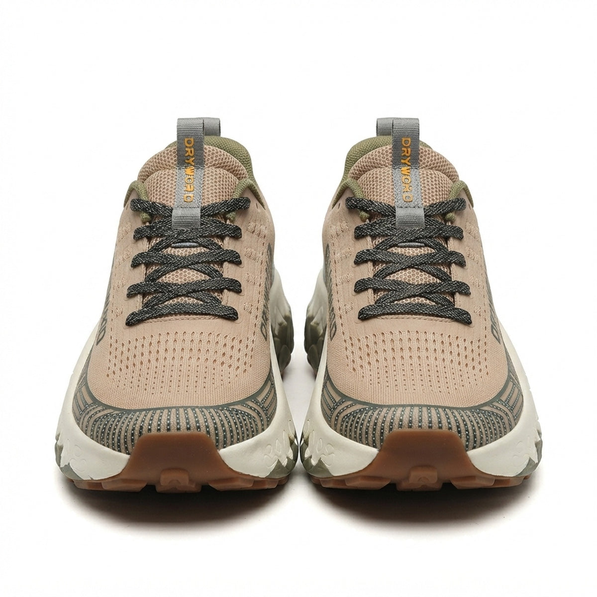 Unisex Wave Sole Cushioned Running Sneakers