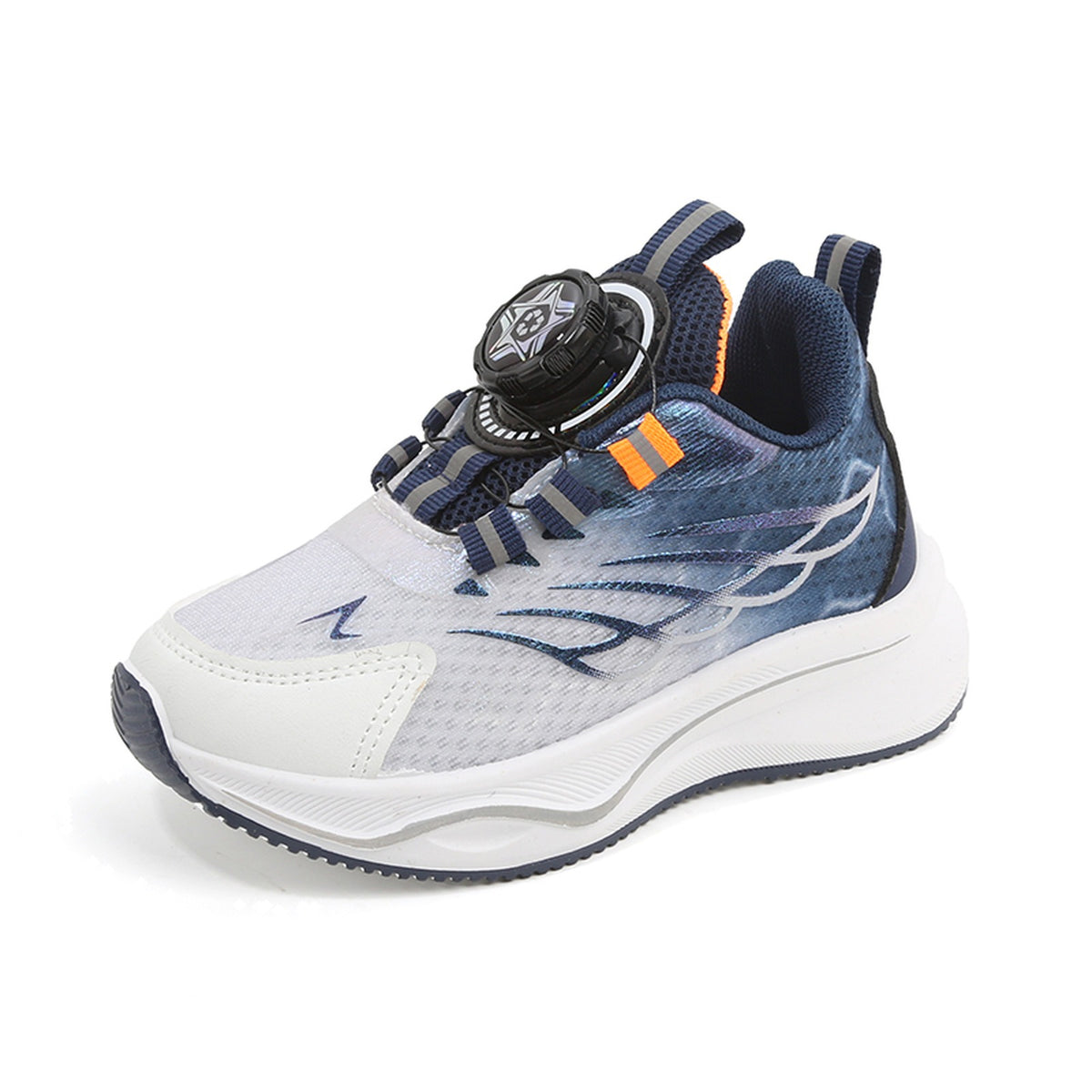 KIDS' GRADIENT PRINT RUNNING SNEAKERS