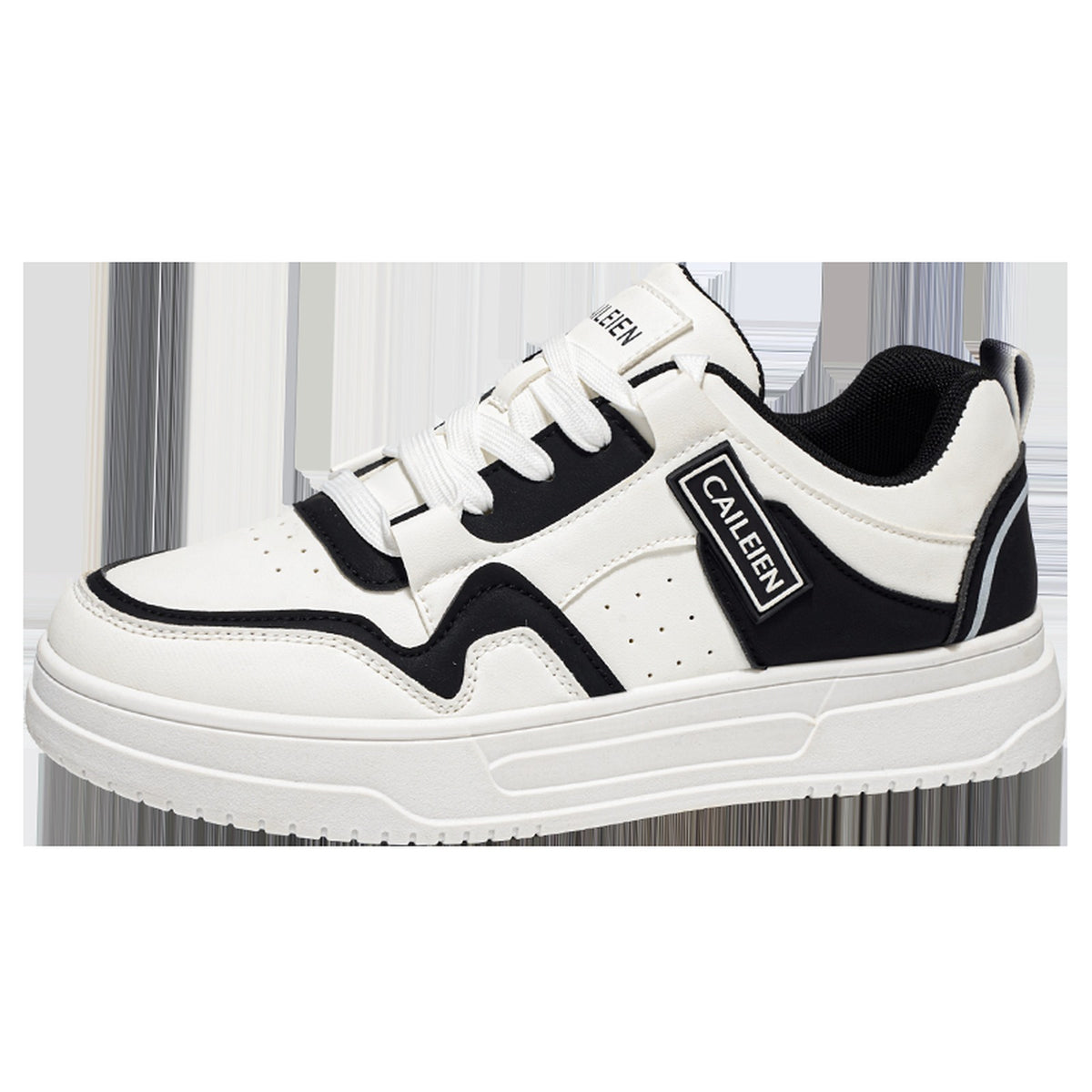 Men's Panelled Court Sneakers