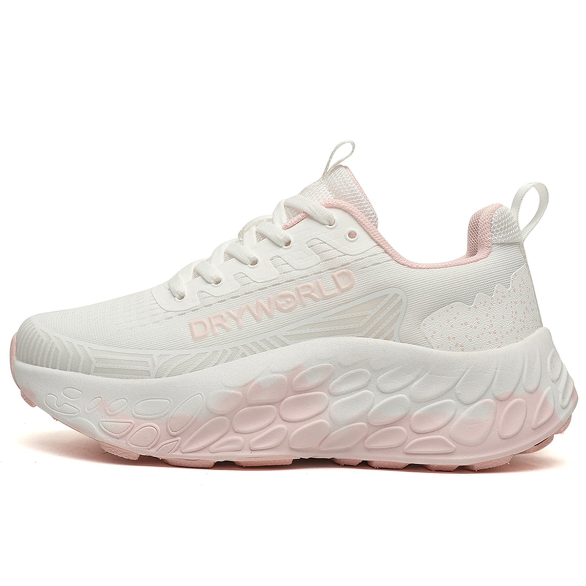 Unisex Wave Sole Cushioned Running Sneakers