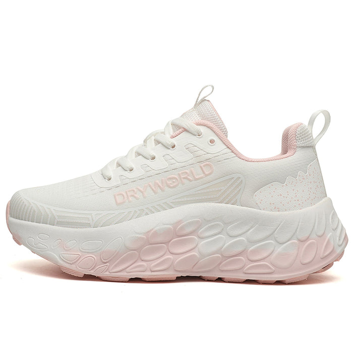Unisex Wave Sole Cushioned Running Sneakers