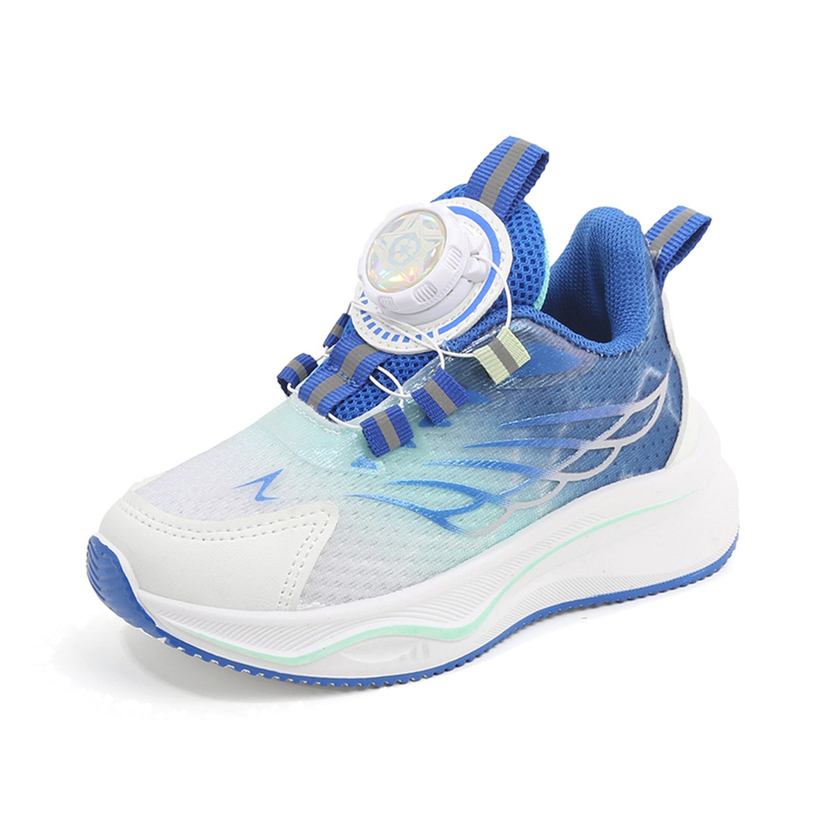 KIDS' GRADIENT PRINT RUNNING SNEAKERS