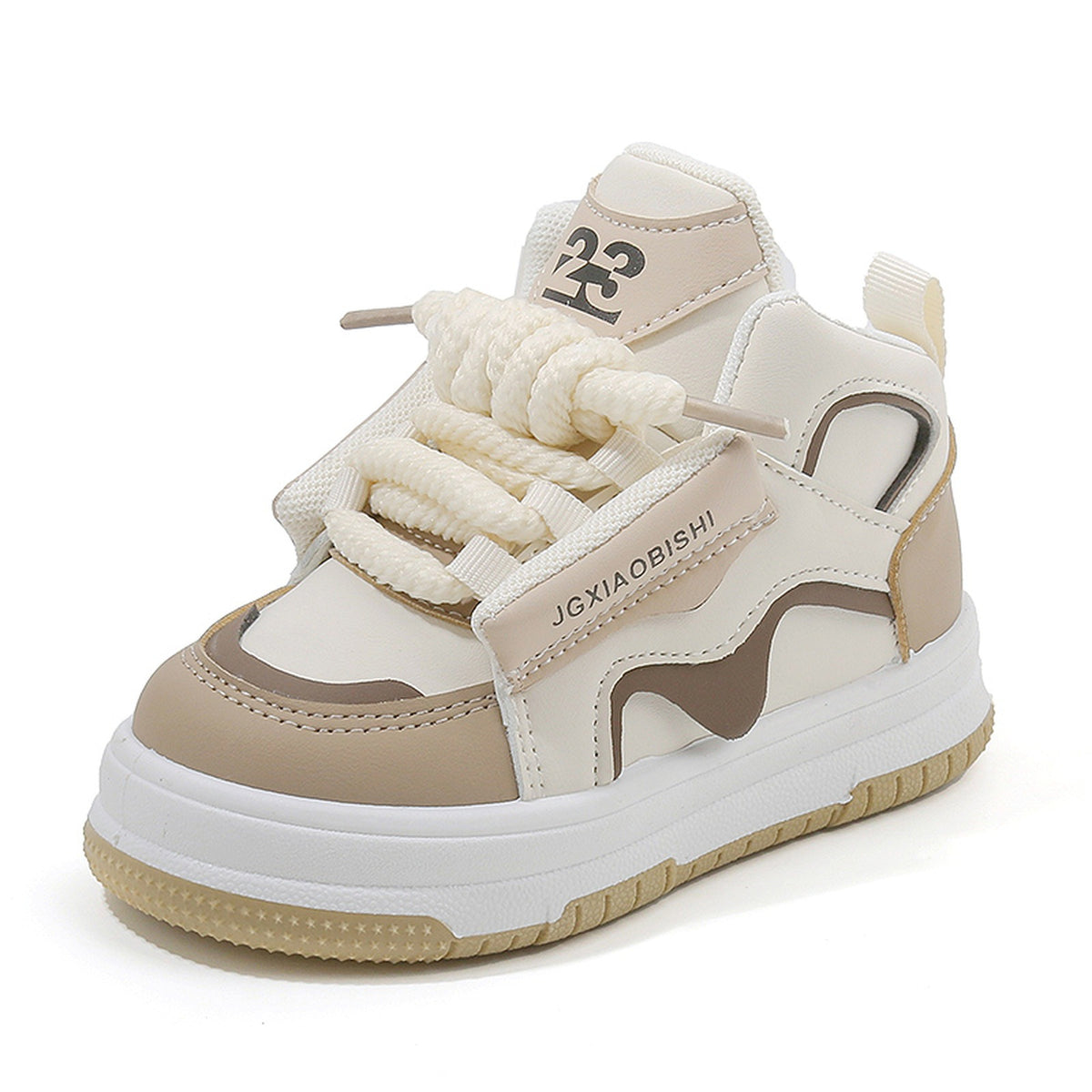 KIDS' ROPE LACE HIGH TOP SNEAKERS