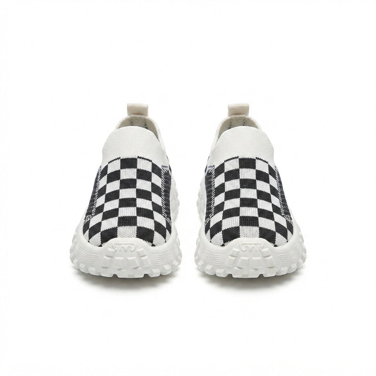 KIDS' CHECKERBOARD SLIP-ON SNEAKERS
