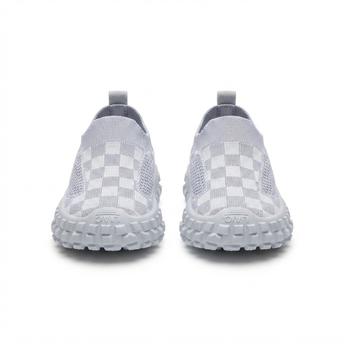 KIDS' CHECKERBOARD SLIP-ON SNEAKERS