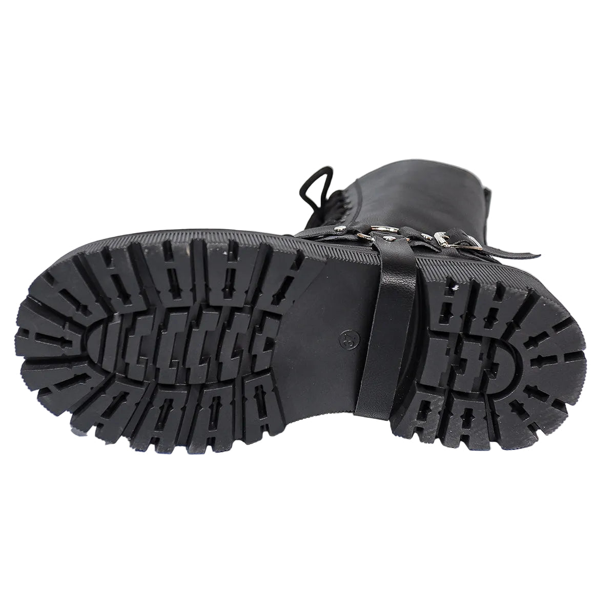MID-CALF COMBAT BOOTS