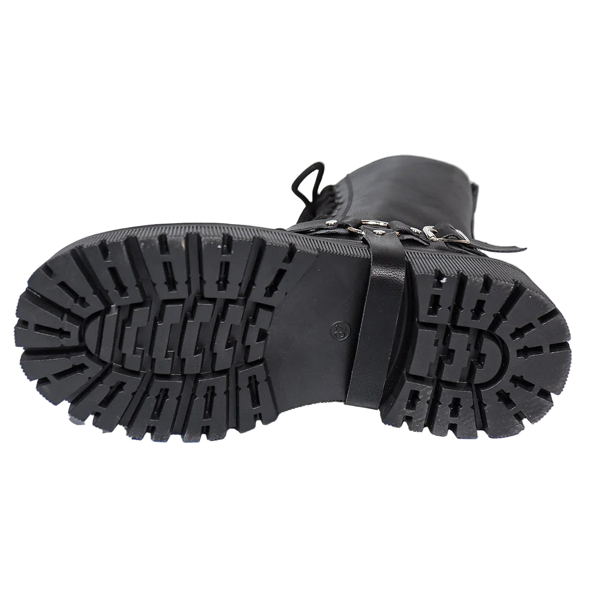 MID-CALF COMBAT BOOTS