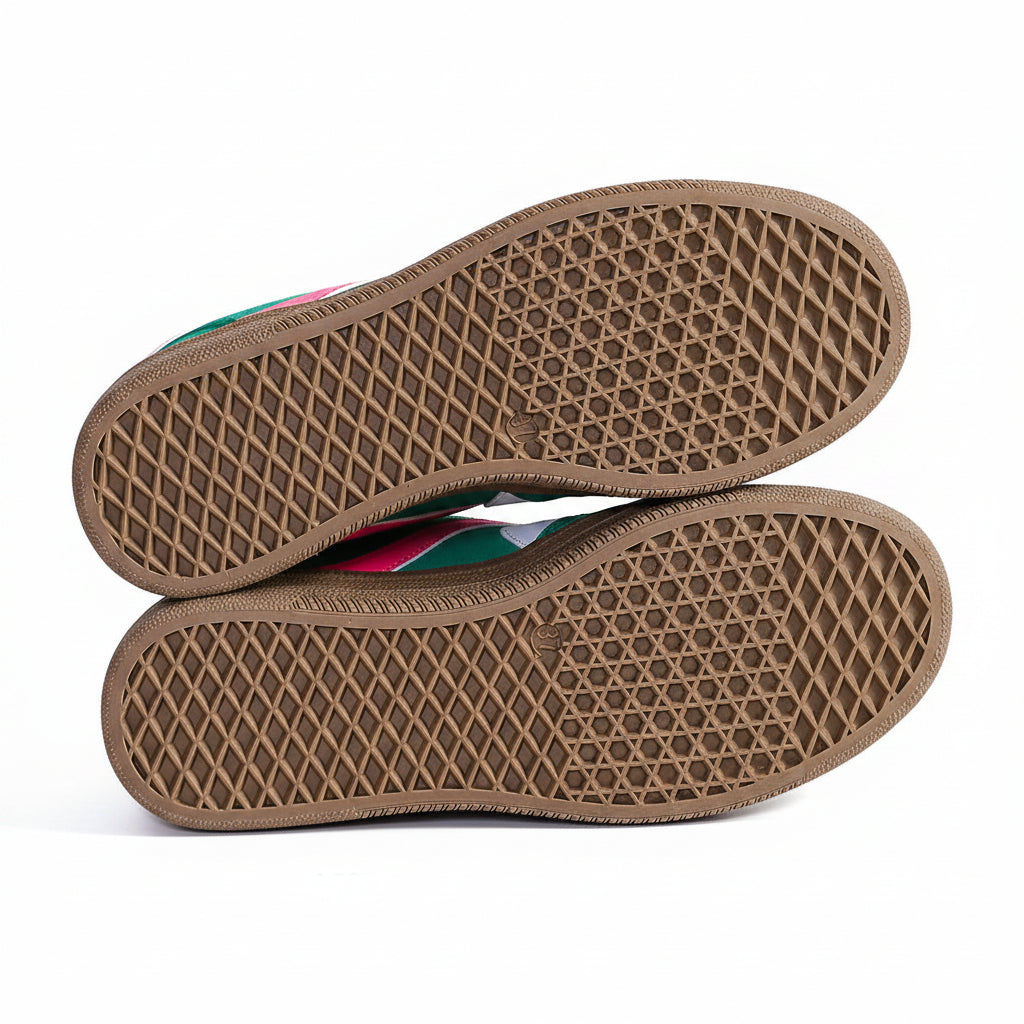 Women's Retro Gum Sole Low Profile Sneakers