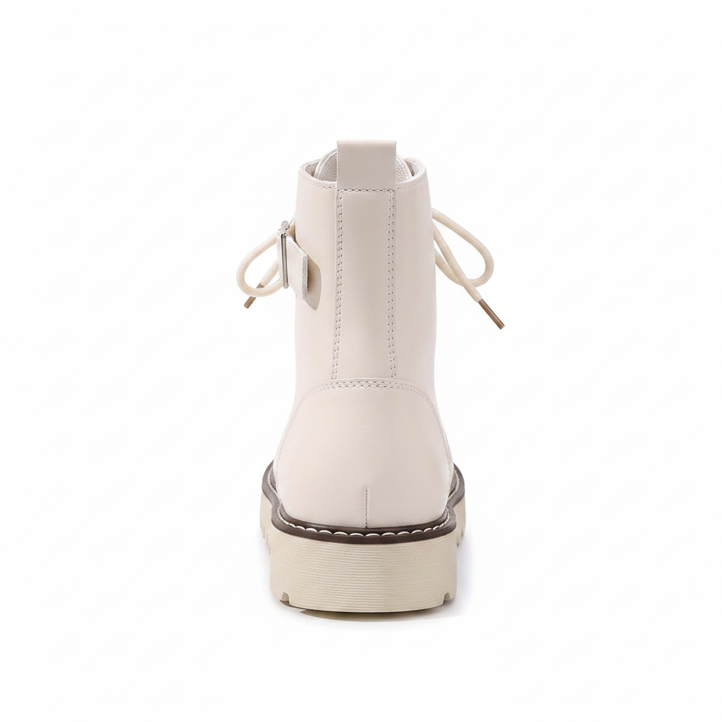 BUCKLE COMBAT BOOTS