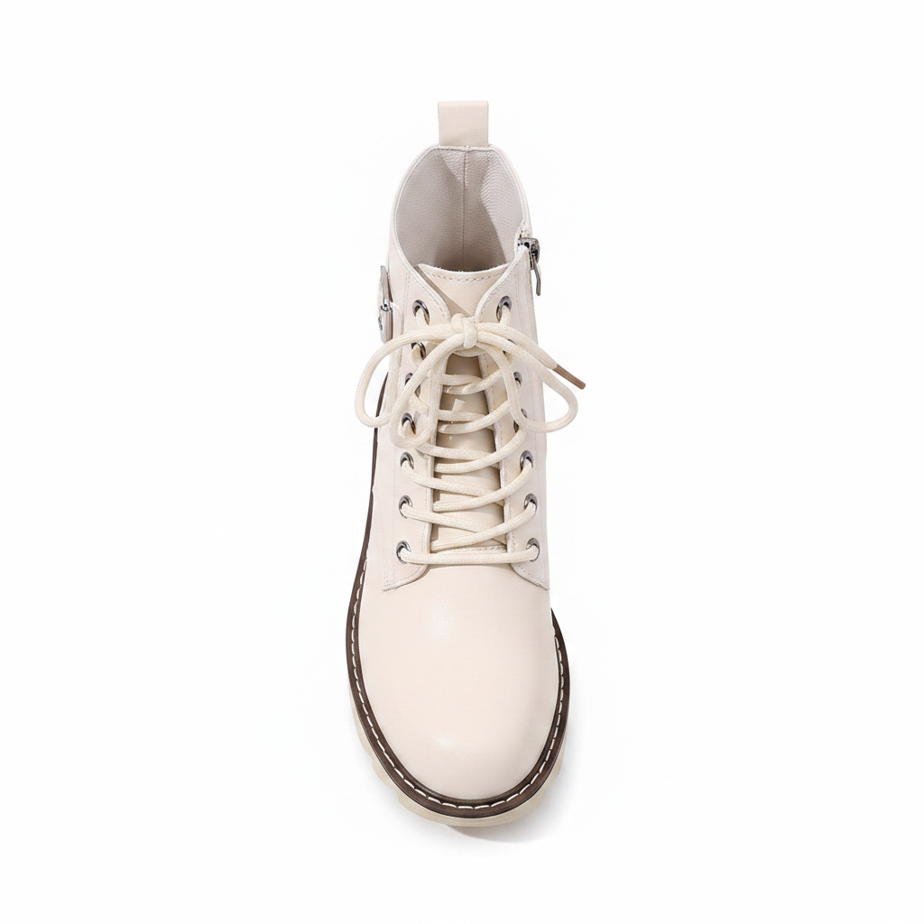BUCKLE COMBAT BOOTS