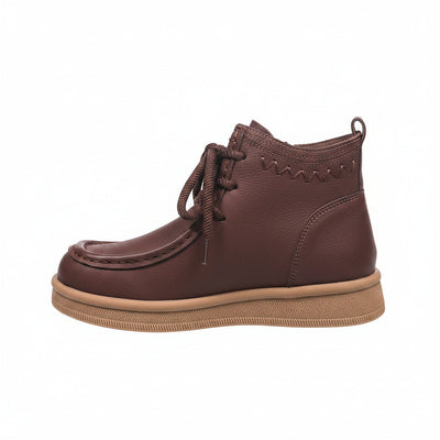Women's Moc-Toe Ankle Boots