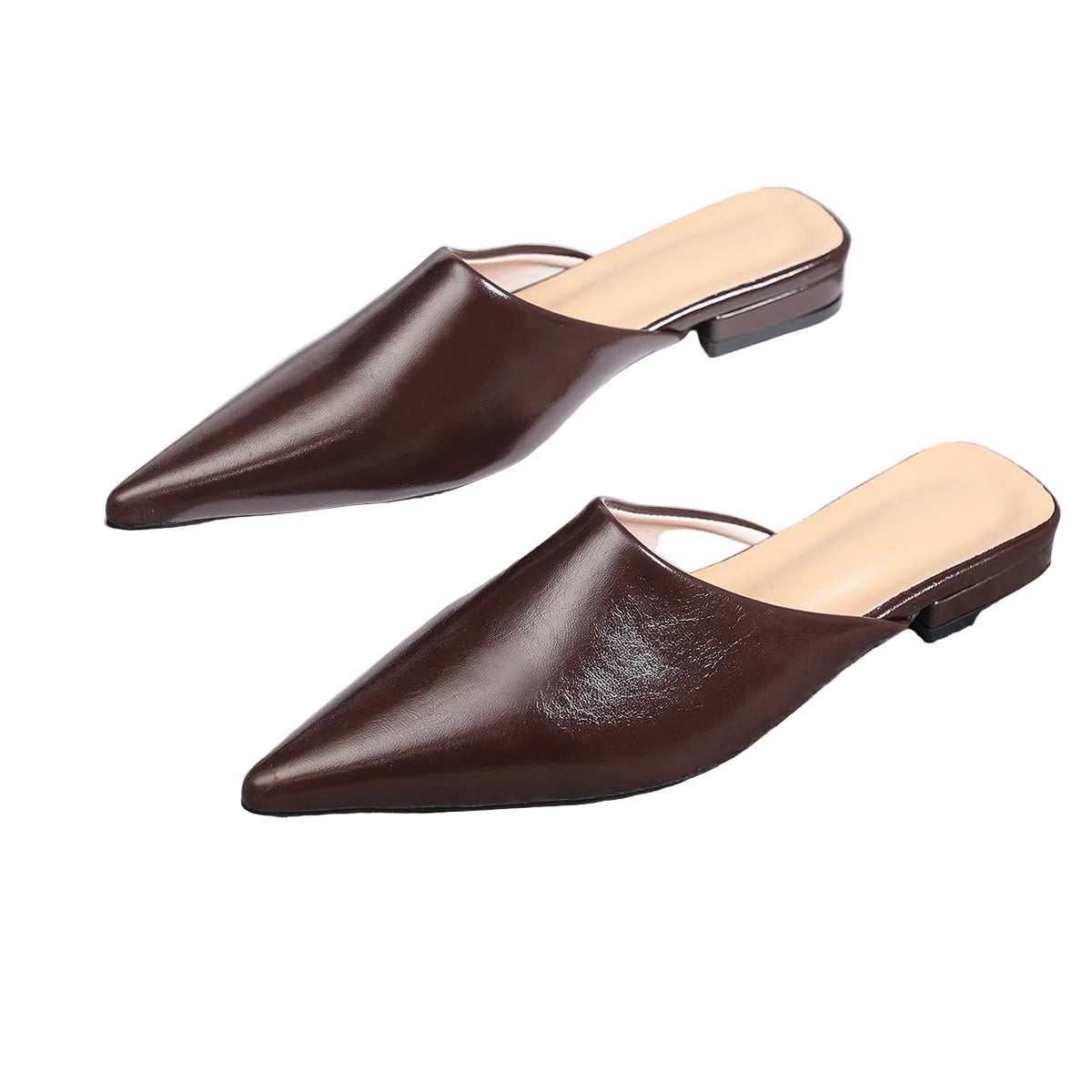 POINTED TOE MULES