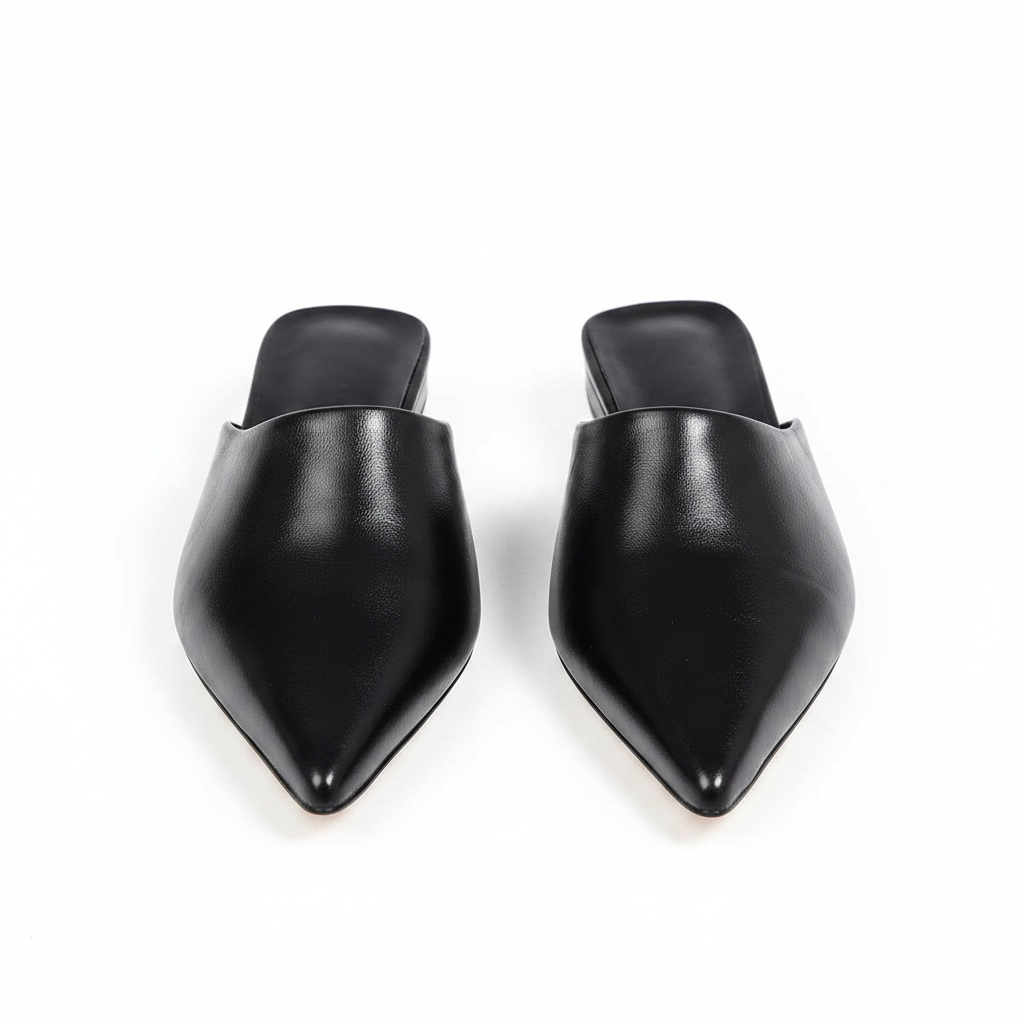 POINTED TOE MULES