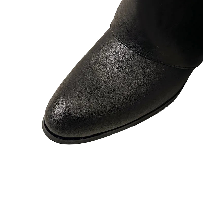 SLOUCHY KNEE-HIGH BOOTS