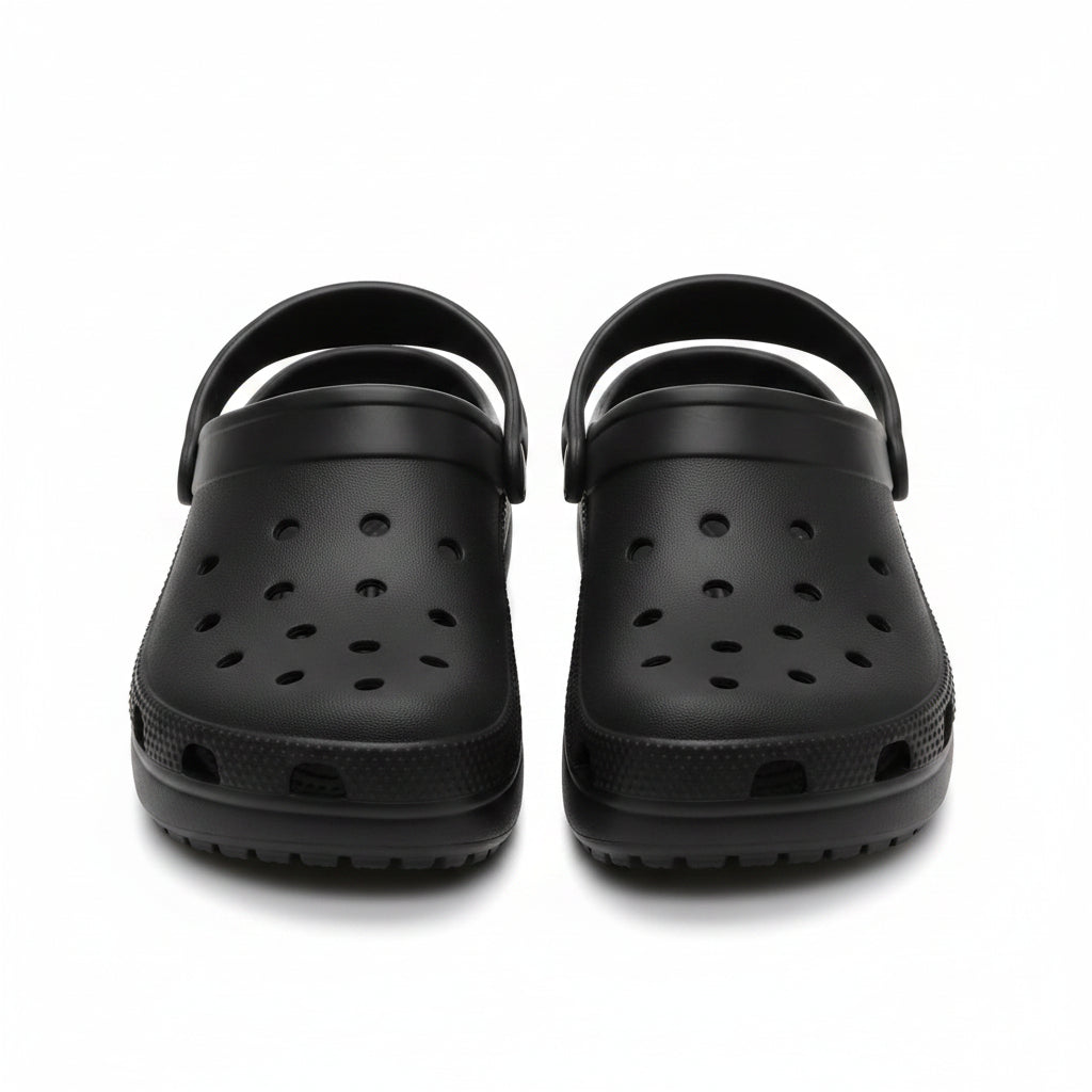 PLATFORM CLOGS WITH HEEL STRAP