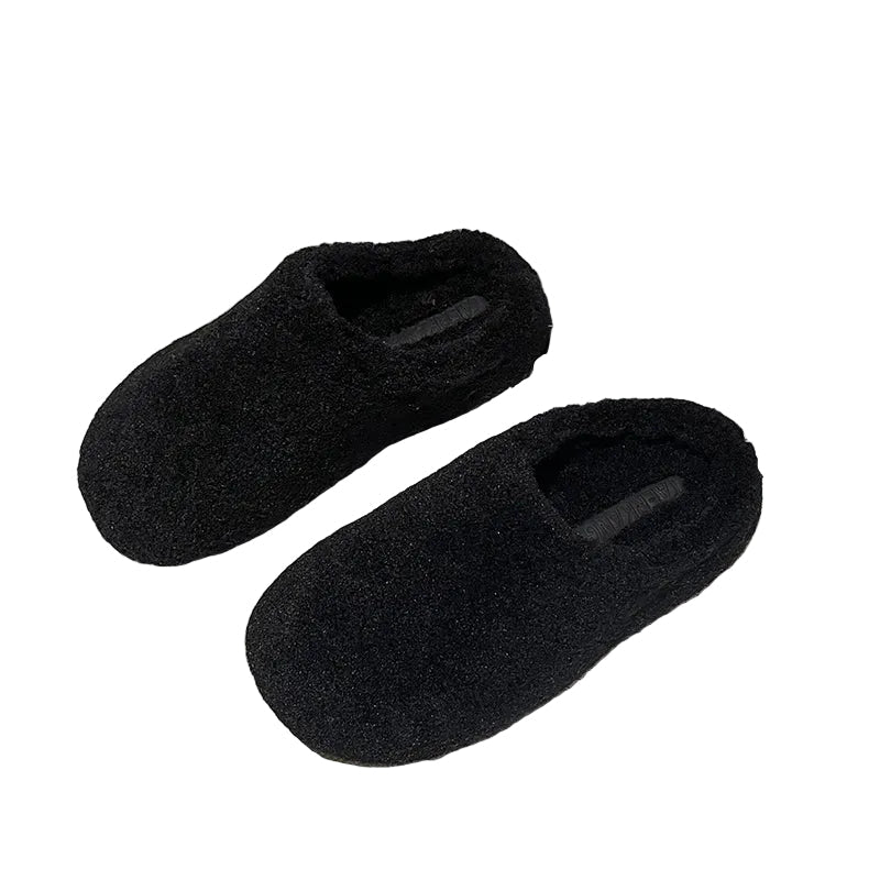 PLUSH COSY CLOG MULES